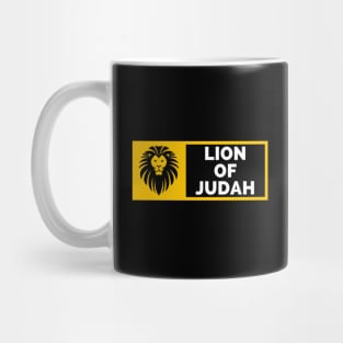 Lion of Judah Christian Design Mug